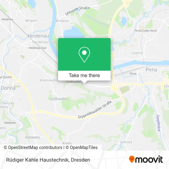 Rüdiger Kahle Haustechnik map