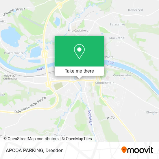 Карта APCOA PARKING