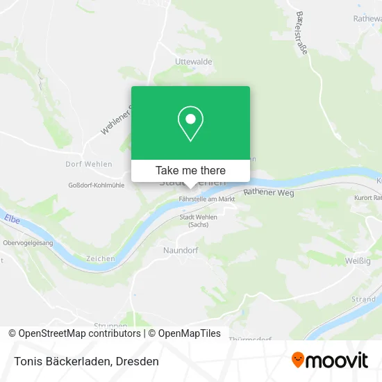 Карта Tonis Bäckerladen