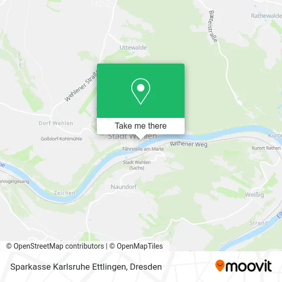 Карта Sparkasse Karlsruhe Ettlingen