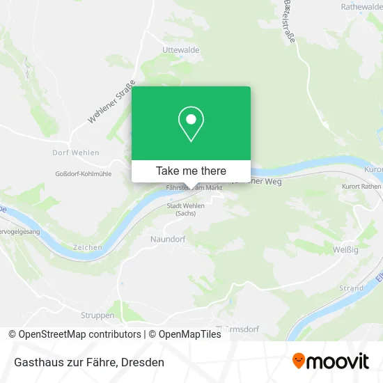 Карта Gasthaus zur Fähre