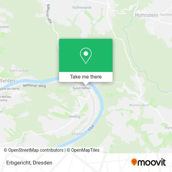 Карта Erbgericht
