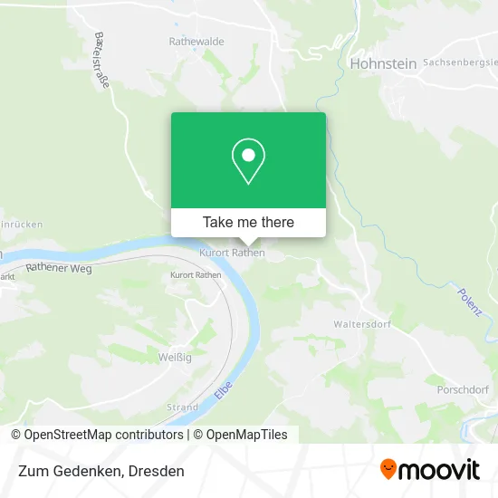 Карта Zum Gedenken