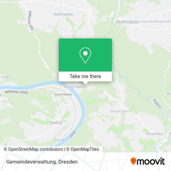 Карта Gemeindeverwaltung
