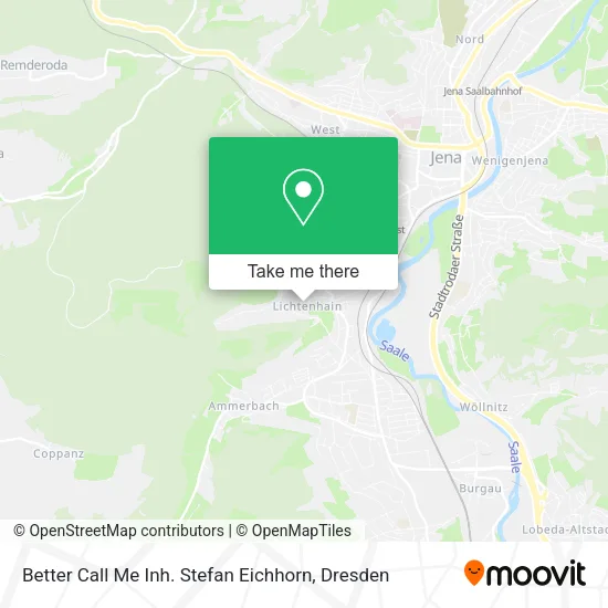 Better Call Me Inh. Stefan Eichhorn map