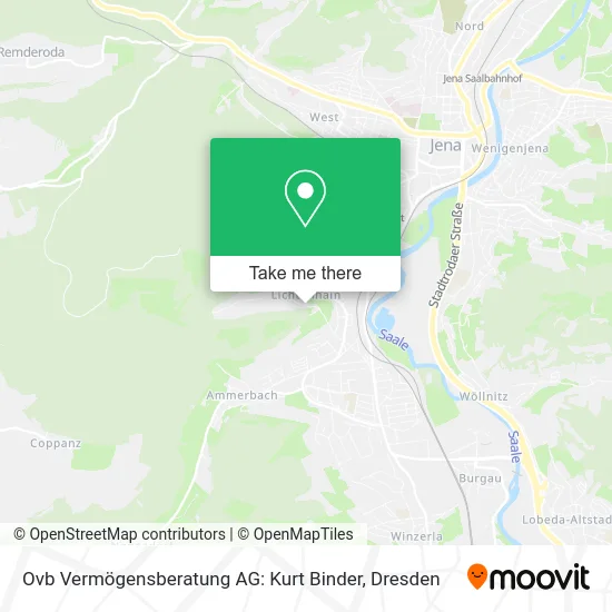 Карта Ovb Vermögensberatung AG: Kurt Binder