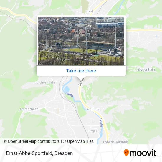 Карта Ernst-Abbe-Sportfeld
