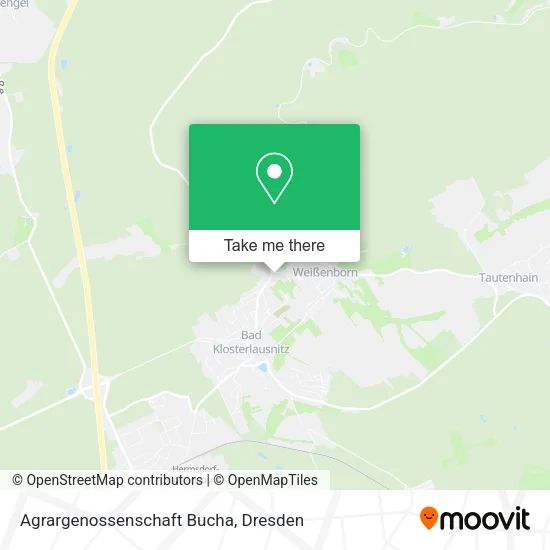 Agrargenossenschaft Bucha map