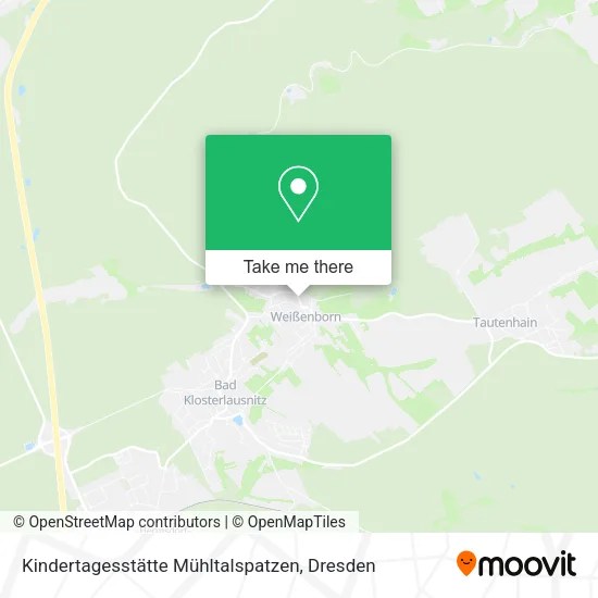 Карта Kindertagesstätte Mühltalspatzen
