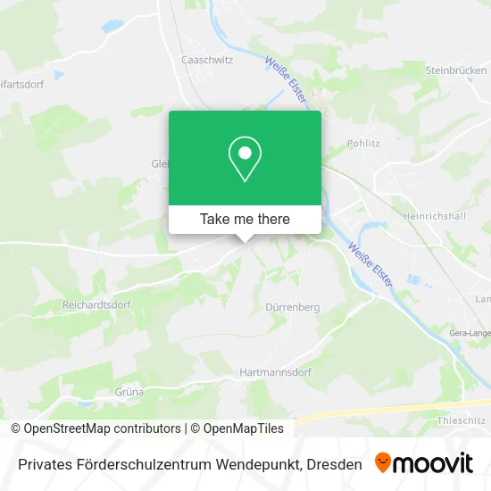 Карта Privates Förderschulzentrum Wendepunkt