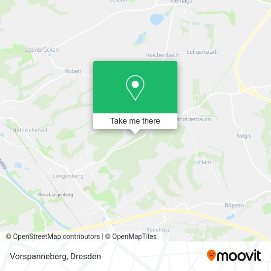 Карта Vorspanneberg
