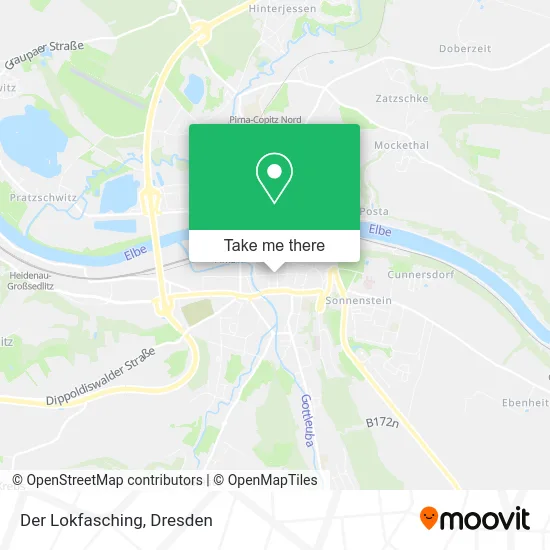 Карта Der Lokfasching