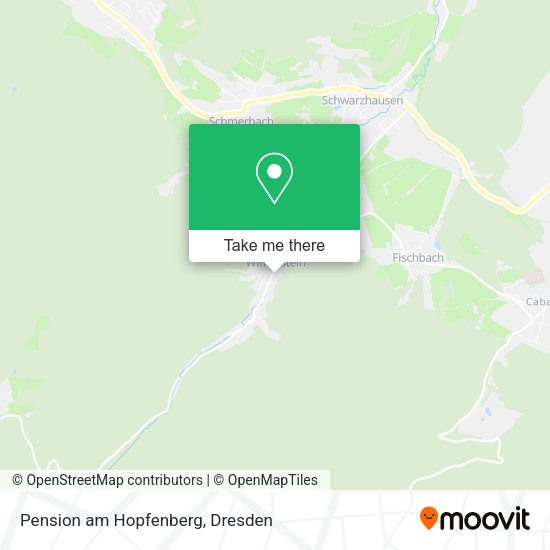 Карта Pension am Hopfenberg