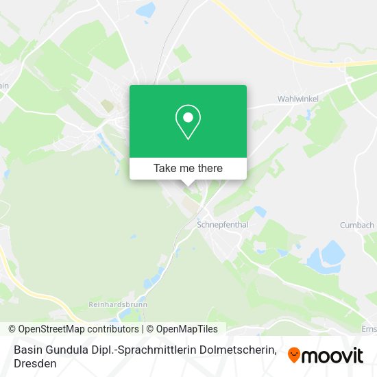 Карта Basin Gundula Dipl.-Sprachmittlerin Dolmetscherin