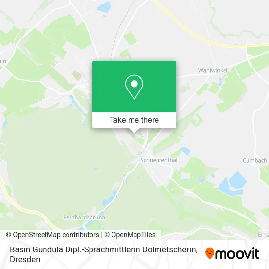 Карта Basin Gundula Dipl.-Sprachmittlerin Dolmetscherin