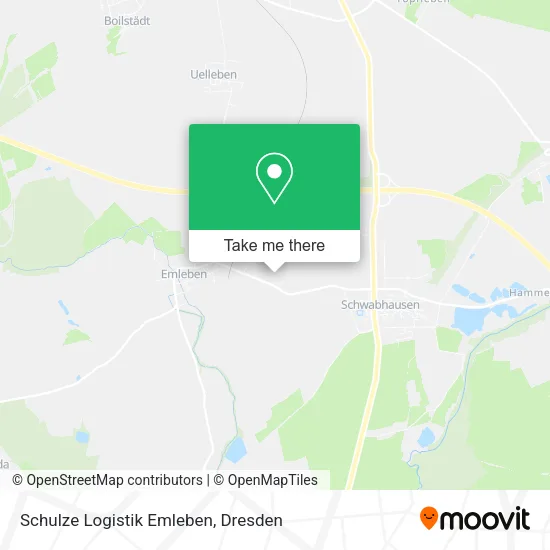 Карта Schulze Logistik Emleben