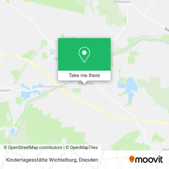 Карта Kindertagesstätte Wichtelburg