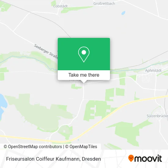 Карта Friseursalon Coiffeur Kaufmann