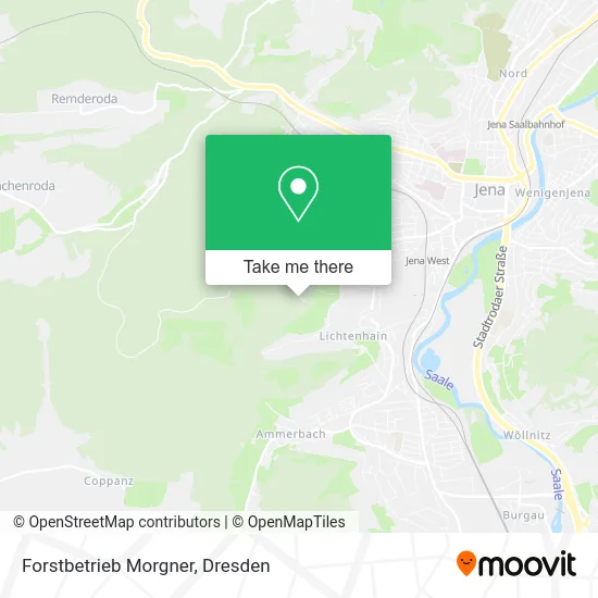 Карта Forstbetrieb Morgner