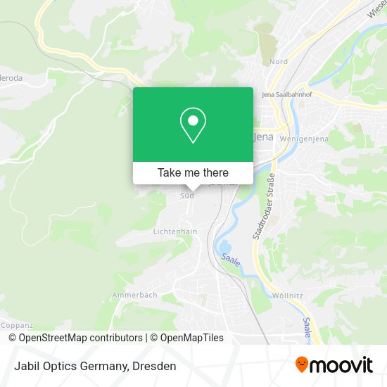 Карта Jabil Optics Germany