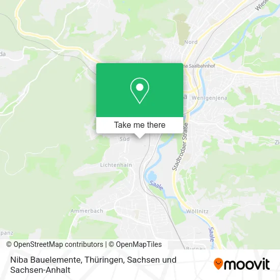 Карта Niba Bauelemente