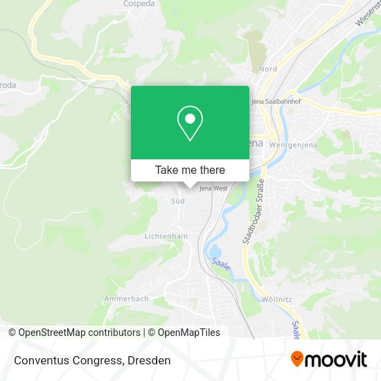 Карта Conventus Congress