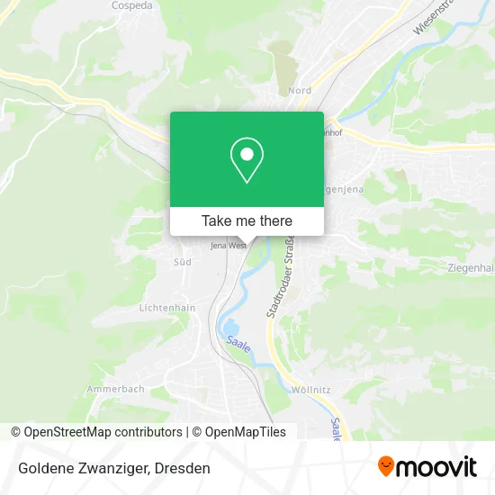 Карта Goldene Zwanziger
