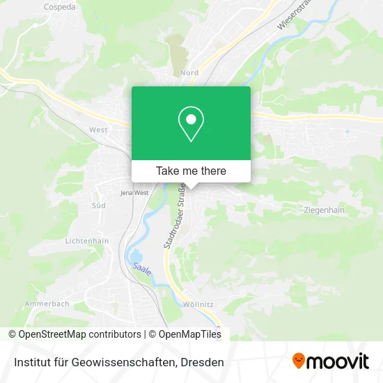 Карта Institut für Geowissenschaften