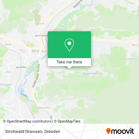 Карта Strohwald Gravuren