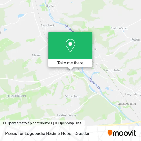 Карта Praxis für Logopädie Nadine Höber