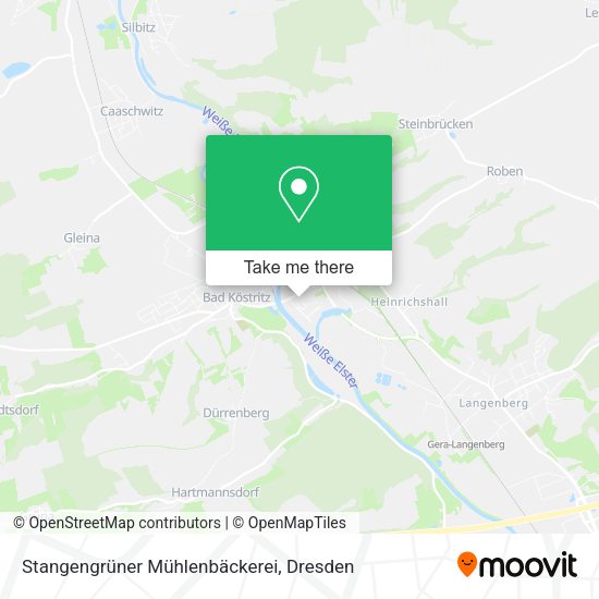 Карта Stangengrüner Mühlenbäckerei