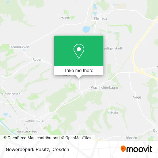 Карта Gewerbepark Rusitz