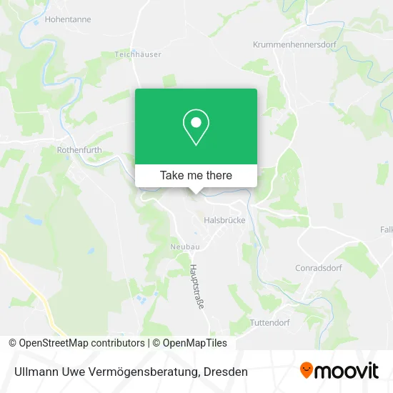 Карта Ullmann Uwe Vermögensberatung