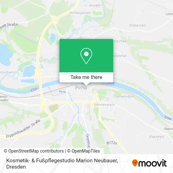 Карта Kosmetik- & Fußpflegestudio Marion Neubauer