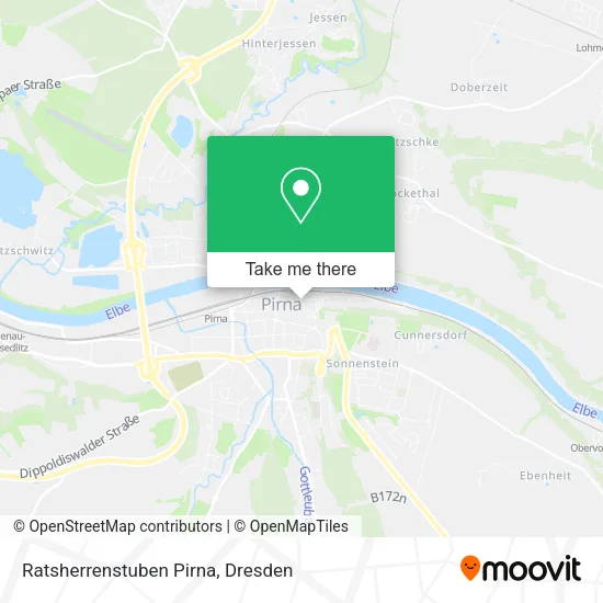 Карта Ratsherrenstuben Pirna