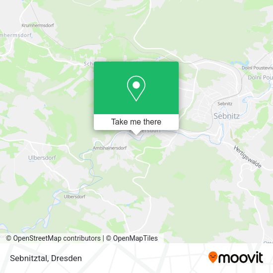 Карта Sebnitztal