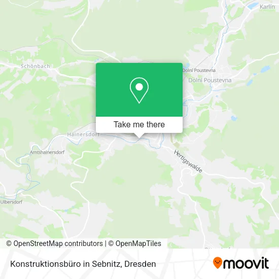 Карта Konstruktionsbüro in Sebnitz