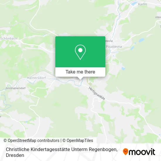 Карта Christliche Kindertagesstätte Unterm Regenbogen