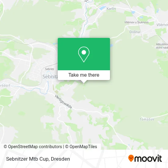 Sebnitzer Mtb Cup map