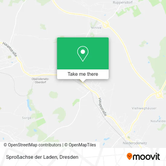 Карта Sproßachse der Laden