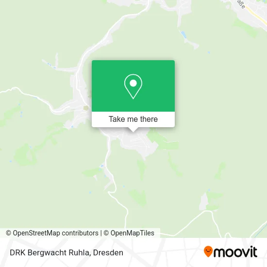 Карта DRK Bergwacht Ruhla