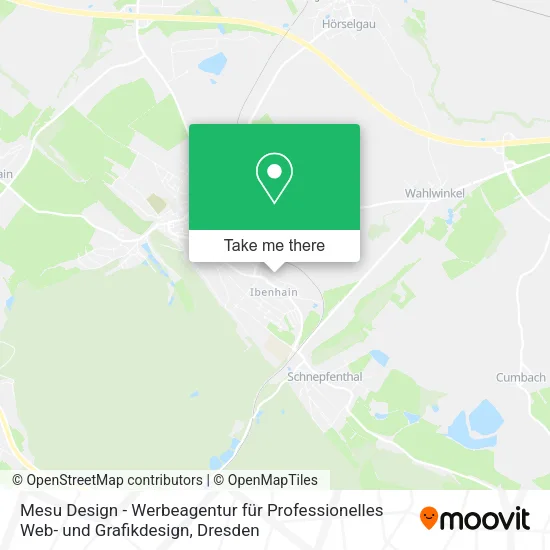 Карта Mesu Design - Werbeagentur für Professionelles Web- und Grafikdesign