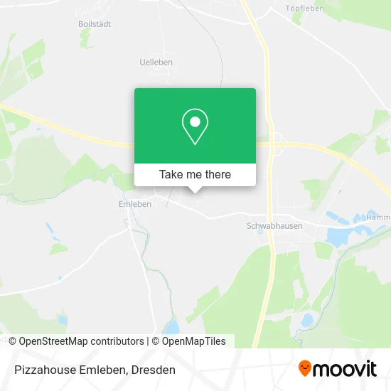 Карта Pizzahouse Emleben