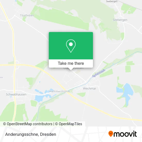 Карта Anderungsschne