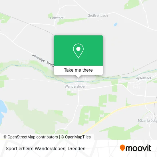 Карта Sportlerheim Wandersleben