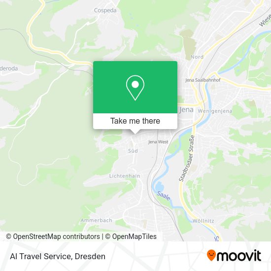 Карта Al Travel Service