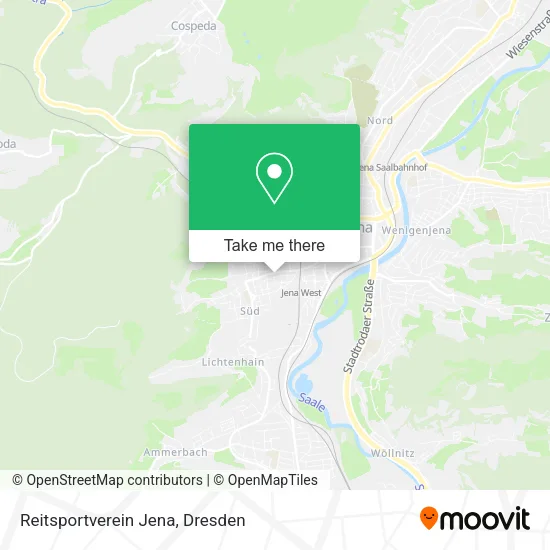 Карта Reitsportverein Jena