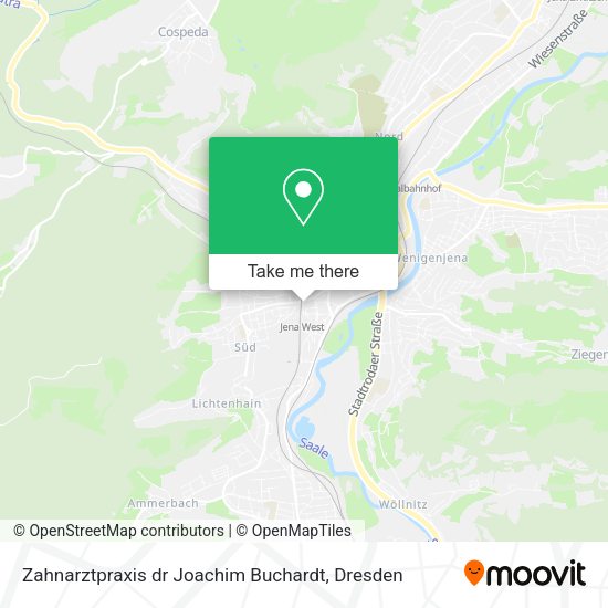Карта Zahnarztpraxis dr Joachim Buchardt