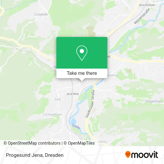 Карта Progesund Jena