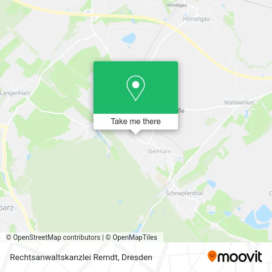Карта Rechtsanwaltskanzlei Remdt